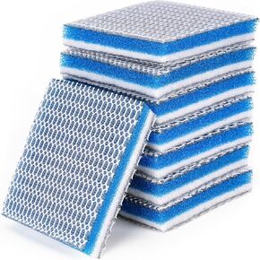Aquarium Filter Media Sponge Pad, Multi-Layer Foam Filter Floss for Fish Tank Filters Accessories (15.75"x11.81"x0.6")