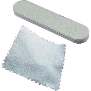 Jewelry Polishing Cloths with Polishing Sticks Silver Polish Tool Jewelry Cleaner Square Jewelry Cloth