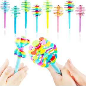 10 PCS الإجهاد تخفيف القلم التناوب التنازل الإجهاد قلم متعدد الوظائف كتابة Pallpoint Pen PEN متعدد الألوان PEN DETATINT PEN in Kuwait