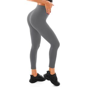 سراويل Walifrey الضيقة للنساء، سراويل ضيقة نسائية ناعمة عالية الخصر لتمارين اليوغا في صالة الألعاب الرياضية (Teal LXL) in Kuwait