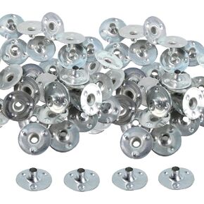 200 PCS 0.5inch (12.5mm) قاعدة شمعة فتيل ، شمعة ويك cilps علامات تبويب ،