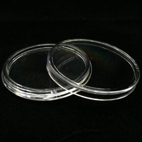 Guardhouse 39mm Direct Fit Coin Capsules for Silver and Copper Rounds Pack of 50