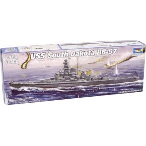 Trumpeter 1/700 USS South Dakota BB57 Battleship 1945 Model Kit