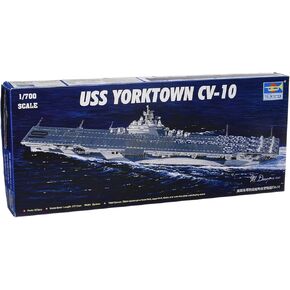 Trumpeter 1/700 USS Yorktown CV10 Aircraft Carrier Model Kit