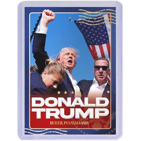 Donald Trump J13 Legendary Trading Card (Protective case Included) - Donald Trump Trading Card - Trump Collectibles, Trump Gifts, Trump 2024, Patriotic & Political Donald Trump - Made in America
