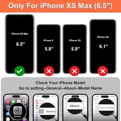 حافظة iCoverCase من الجلد الأصلي متوافقة مع هاتف iPhone 11، حافظة محفظة مع حزام معصم وحامل بطاقات وإغلاق مغناطيسي مع مسند وغطاء قلاب (برتقالي) in Saudi Arabia