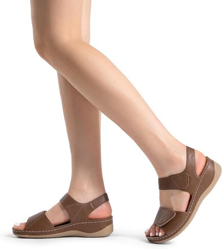 DREAM PAIRS Women's Comfortable Dressy Flats Sandals Open Toe One Band Casual Walking Sandals for Summer in Saudi Arabia