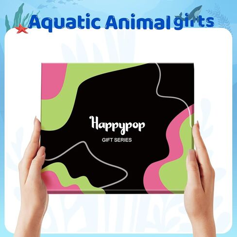 HAPPYPOP Animal Lover Gifts for Women Girls - Funny Frog Octopus Socks Teens, Dolphin Turtle Gifts in Kuwait