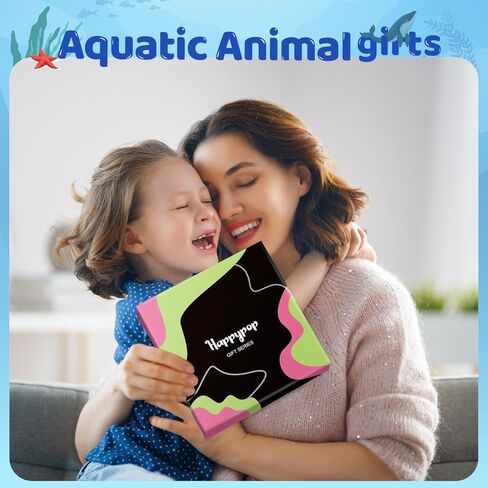 HAPPYPOP Animal Lover Gifts for Women Girls - Funny Frog Octopus Socks Teens, Dolphin Turtle Gifts in Kuwait