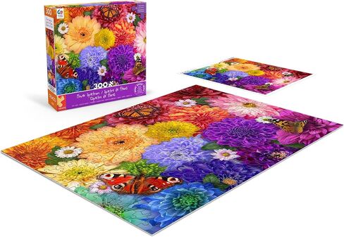Ceaco - Flower Spectrum - 300 Oversized Piece Jigsaw Puzzle in Saudi Arabia