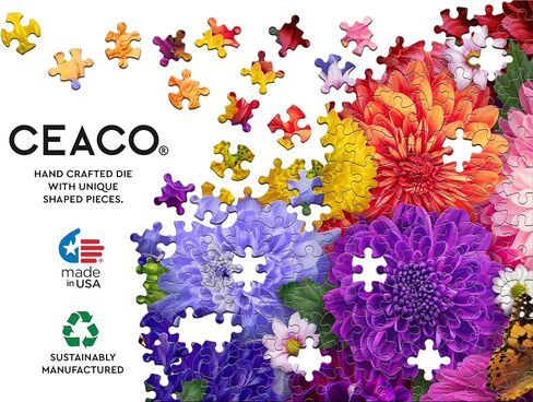 Ceaco - Flower Spectrum - 300 Oversized Piece Jigsaw Puzzle in Saudi Arabia