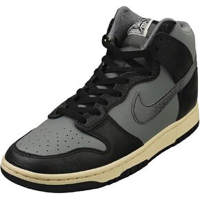 Nike Dunk High Retro SE Men's Shoes Size - 7.5,Black/Pale Ivory