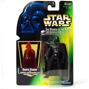 Star Wars: Power of The Force Green Card > Darth Vader Action Figure