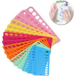 18 Pack 20 Positions Floss Organizer Embroidery Shelf dmc Thread Organizers for Cross Stitch Embroidery Thread Holder Embroidery Floss Organizer Sewing Tools Floss