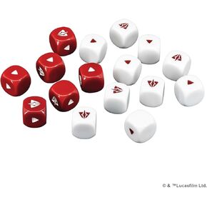 Star Wars: Legion Defense DICE Pack - 16 Enhanced Dice! Tabletop Miniatures Game, Strategy Game for Kids and Adults, Ages 14+, 2 Players, 3 Hour Playtime, Made by Atomic Mass Games