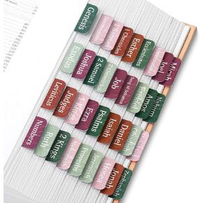 Mr. Pen- Bible Tabs, 75 Tabs, Secret Garden, Laminated Bible Tabs for Women and Men, Bible Tabs for Study Bible, Bible Index Tabs, Bible Book Tabs, Bible Labels Tabs, Mr Pen Bible Tabs