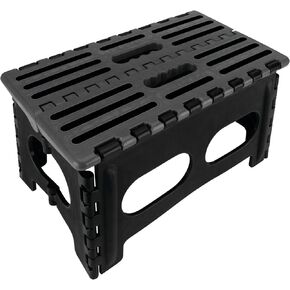Performance Tool W85041 Heavy Duty Folding Step Stool with Non-Skid Platform, 15-inch Wide, 300 lb. Capacity, Easy to Store and Clean