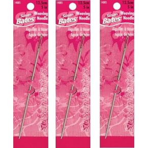 Susan Bates Steel Weaving Needle, 5-Inch (3 Pack)