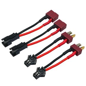 2pairs SM-2P توصيل إلى محول سد محول الذكور موصل أنثى مع سلك سيليكون 5 سم 5 سم لبطارية RC Car Drone Boat Li-ion