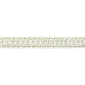 5/8" (1.5cm) Basic Solid Collection Scroll Gimp Braid Trim # 0058SG, Off White Ivory #A3 (White Ivory, Cream Ivory, Off White) 12 Yard Value Pack (11m/36 ft)