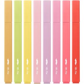 Mr. Pen- Aesthetic Highlighters, 8 Pack, Chisel Tip, Summer Morning, Cute Highlighters Assorted Colors, Cute Highlighters for School Highlighters, Highlighter Set, Pastel Highlighters