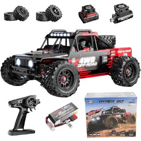 MJX Hyper Go 14209 High Speed 55km/h Offroad RC Car for Adults 4WD, 2.4G Independent Electronics, Brushless RC Truck 4x4 Electric Powered