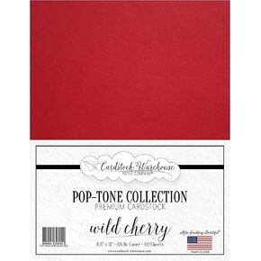 Cardstock Warehouse Pop Tone Grapesicle Light Purple - 8.5 × 11 " - 65 رطل / 175 ورقة بطاقة GSM ماتي ماتي - 50 ورقة in Kuwait