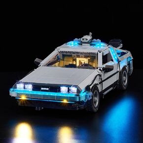 طقم مصباح LED Bricksoul لـ Lego إلى المستقبل ، متوافق مع 10300 مجموعة Lego Light مجموعة Lego ، Light Up Legos 10300 - لا مجموعة Lego (إصدار كلاسيكي)