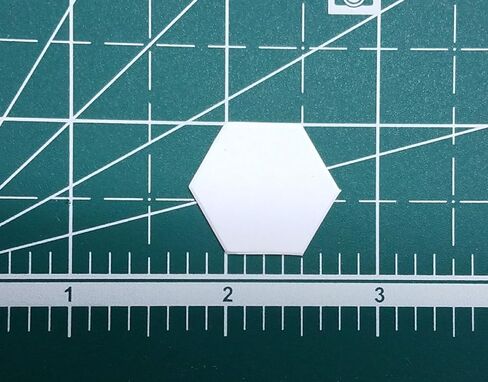 0.5 "Hexagon English Paper Set EPP Set (100 قطعة) in Saudi Arabia