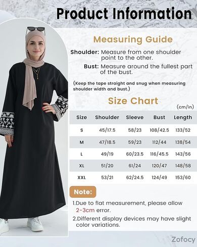 Embroidered Muslim Abaya Long Sleeve Dubai Dress Turkish Robe Zipper Maxi Dess Women Eid Clothes in Saudi Arabia