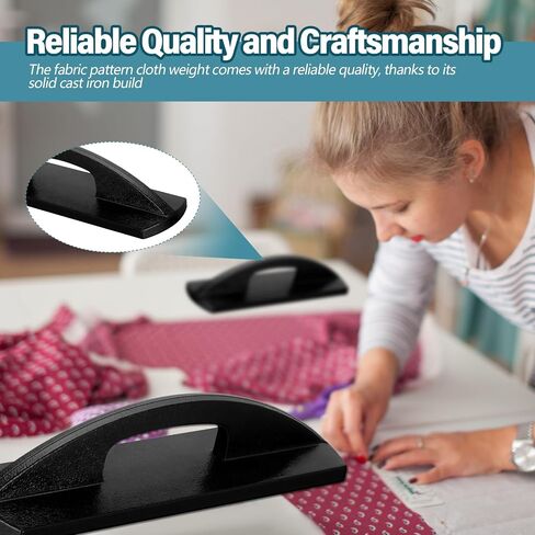 Zonon Pattern Weight Heavy Duty Cast Iron Fabric Sewing Weights for Pattern Cutting Black Fabric Cloth Weight(3 Pcs) in Saudi Arabia
