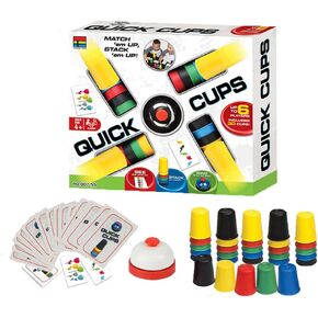 Stacking Cups Game, Party Interactive Board Game,Flying Stacking Cups Classic Family Game,for Boys and Girls with 24 Picture Cards and 30 Cups