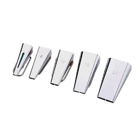 TOPINCN Bias Tape Maker Set of 5 Sizes, Create DIY Bias Tapes, Quilting Bias Binding Maker Set Sewing Machine Presser Foot for Crafting