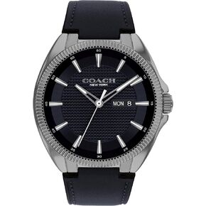 Coach Jackson Men's Watch -3H Quartz Bracelet Watch with Day Date Window - Water Resistant 3 ATM/30 Meters - Gift for Him - Premium Fashion Timepiece for Everyday Style - 45mm