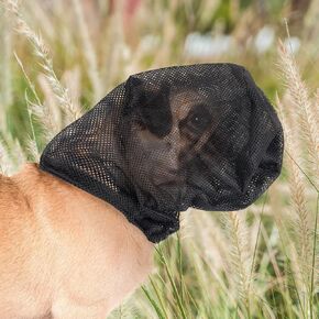 Foxtail Mask for Dogs(XS), Field Net Guard Dog Foxtail Protection Hood for Dogs Prevent Foxtails Thorns Rocks Insects, Dog Face Guard for Hiking,Outdoor Adventures