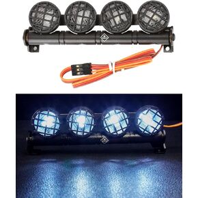 RC Light Bar 4.02 بوصة USB LED مصابيح 5-mode نظام strobe أضواء الصخور RC ل TRX4 SCX10 Redcat Gen7 ترقيات 1/10 RC ملحقات الزاحف
