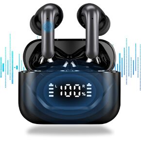 Translation Earbuds Real Time,3 in 1 Language Translator Earbuds in Real Time 144 Languages & Accents, Translation Headphones Wireless Bluetooth for iPhone and Android Ear Bud Translator(Black)