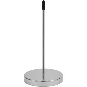 1 Pack Receipt Holder, Ticket Holder, Bill Holder Spike, Receipt Keeper, Check Holder for Restaurant, Office (Silver) (1)