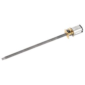 DMiotech 6V 100RPM Rated Torque 3 Output Shaft Length 100mm Micro DC Speed Reduction Motor Mini Metal Gearbox Motor for RC Car Robot Model DIY RC Toys Engine