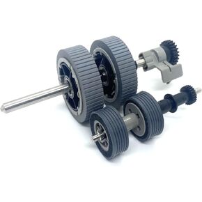 New PA03670-0001 PA03670-0002 Scanner Paper Pick Roller + Brake Roller Pickup Roller Compatible with fi-7160 fi-7260 fi-7140 fi-7240 fi-7180 fi-7280 fi-7300NX