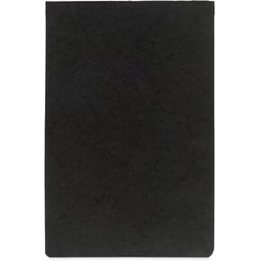 Pressboard Report Cover, Prong Clip, 11 x 17, 3" Capacity, Black