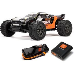ARRMA RC Truck 1/10 VORTEKS 2wd Stadium Truck RTR with Smart Battery & Charger, Orange, ARA3205ST1