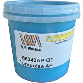 Plastisol Ink for Screen Printing-Quart (Turquoise)
