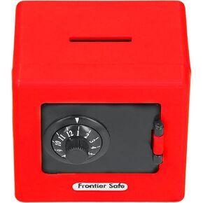 Money Saving Box, Cash Banks Invariable Password Slot for Daily Use(red)