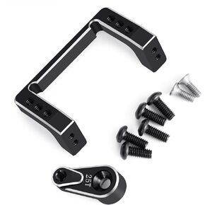 RCHUBAM 1/16 RC Steering Servo Mount 1PCS RC Servo Mount Bracket with Servo Arm Compatible with Losi Mini-B 1/16 Losi RC Off Road RC Buggy Truck A20CLS Servo Upgrade Parts