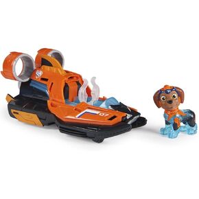 PAW Patrol: The Mighty Movie, Toy Jet Boat with Zuma Mighty Pups Action Figure, Lights and Sounds, Kids’ Toys for Boys and Girls 3+