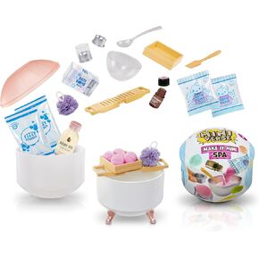 MINIVERSE MINIVERSE MAGA MOWN IT MINI SPA - المقتنيات المصغرة في التعبئة الغامضة الأعمى - منتجات سبا DIY التي تعمل حقًا - غير صالحة للأكل - المقتنيات للمراهقين والبالغين والجمع والأطفال
