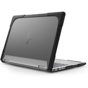 Batianda Protective Case for 14" HP Envy X360 2-in-1 2K Touch-Screen Laptop 2024 Release- Shockproof Design Matte Finish Durable Cover with TPU Edges Scratch-Resistant Stylish, Black