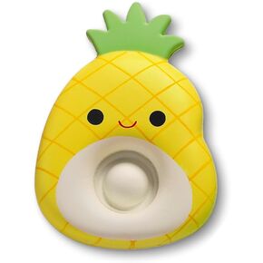 Top Trenz Slow-Rise Squishy Cloud Pop - Squishmallows Maui The Pineapple - Stress-Relieving Sensory Toy, Ideal for Classroom Focus, Party Favors, & Engaging Hand Activity, Tropical Pineapple Design