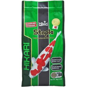 Hikari 4.4-Pound Staple Floating Pellets for Koi and Pond Fish, Medium